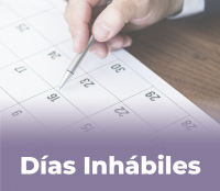 Días Inhábiles