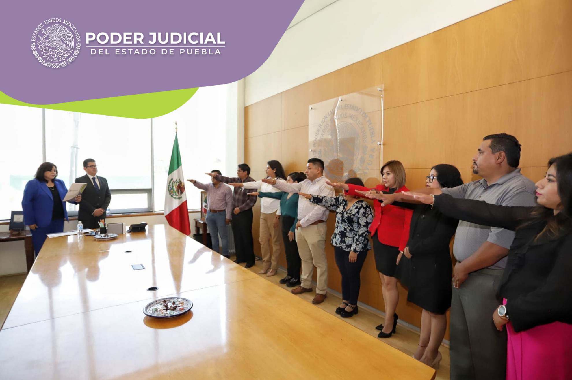 Otorga Poder Judicial de Puebla Nombramientos a Juezas y Jueces Municipales